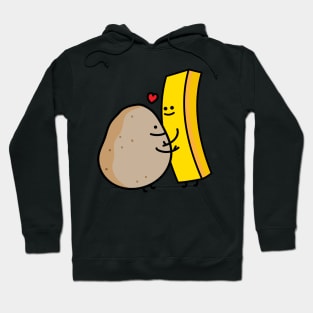 French fries and potato Hoodie